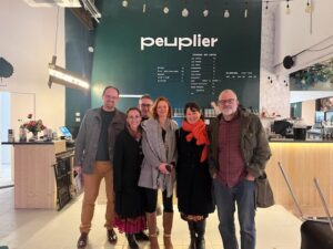 Bamboche printanière au Peuplier